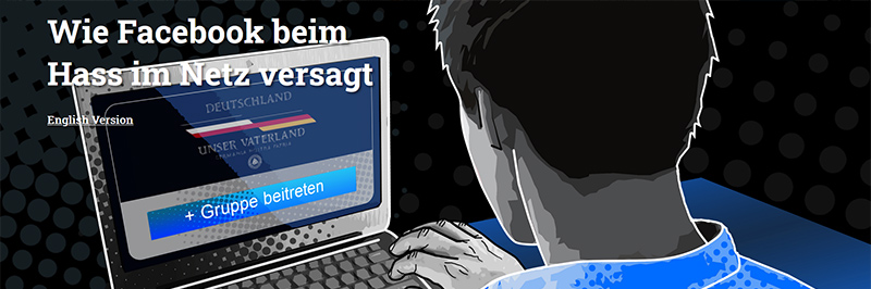 Screenshot der Website 