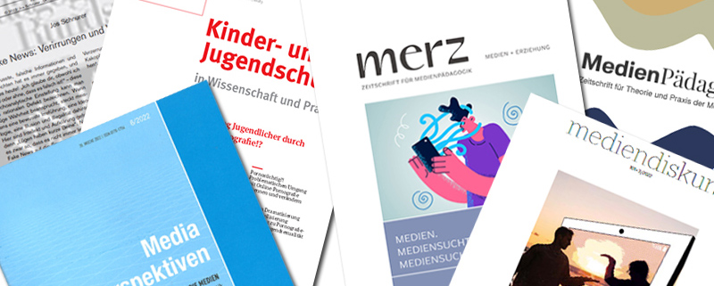 Verschiedene Zeitschriften zum Thema "Medienbildung"