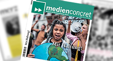Cover der Zeitschrift MedienConcret 2022