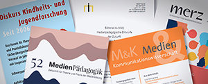 Verschiedene Zeitschriften zum Thema Medienbildung