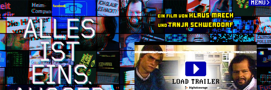 Screenshot der Website zum Dokumentarfilm