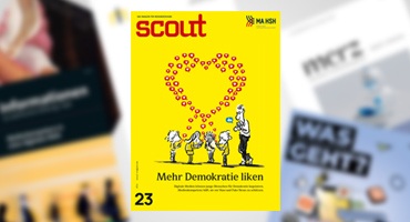 Cover der Zeitschrift scout (1/2023)