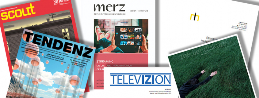 Cover der besprochenen Zeitschriften und Online-Journale